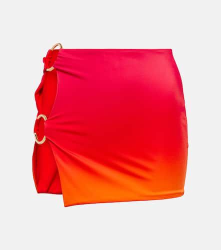 Double Ring printed miniskirt - Louisa Ballou - Modalova