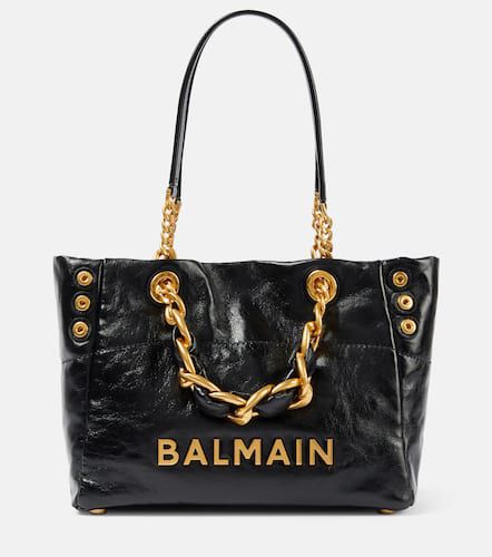 Soft Cabas Small leather tote bag - Balmain - Modalova