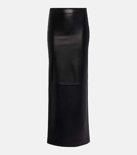 Monot Low-rise leather maxi skirt - Monot - Modalova