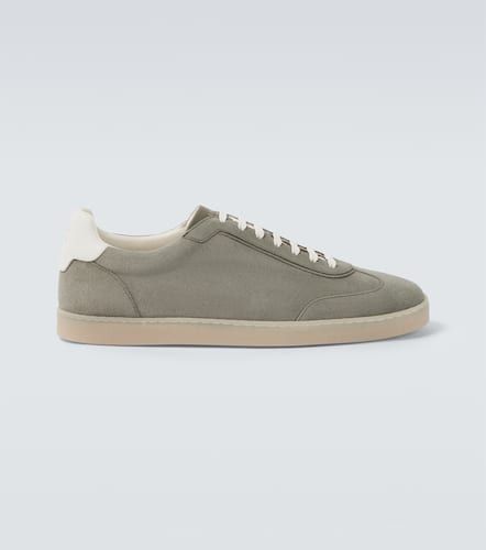 Sneakers in suede - Brunello Cucinelli - Modalova