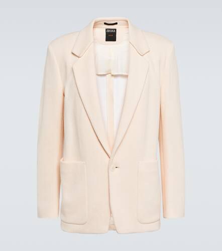 Zegna Blazer aus Baumwoll-Bouclé - Zegna - Modalova