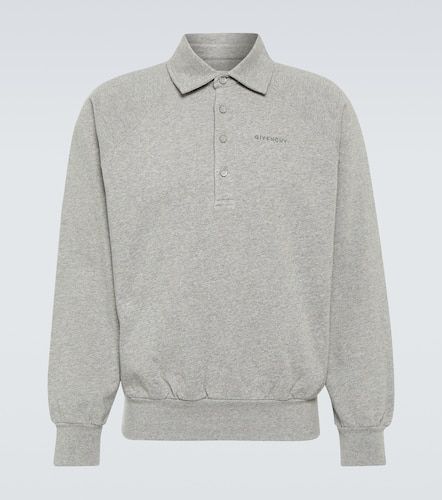 Collared cotton jersey sweatshirt - Givenchy - Modalova