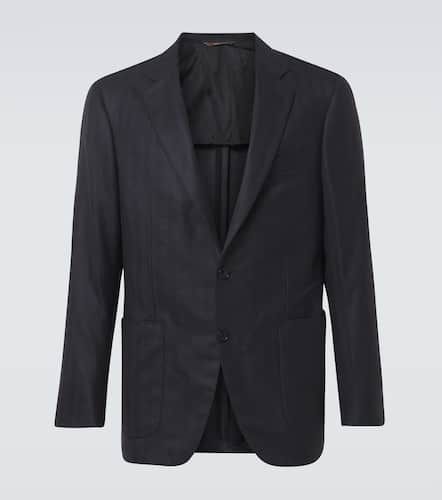 Blazer Kei aus Seide und Kaschmir - Canali - Modalova