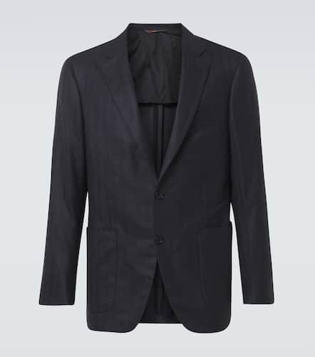 Blazer Kei in seta e cashmere - Canali - Modalova