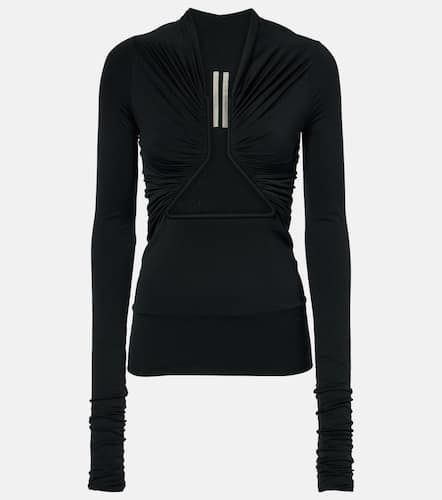 Rick Owens Cutout cupro jersey top - Rick Owens - Modalova