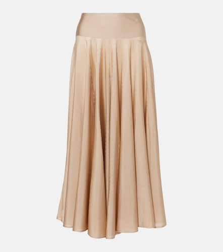 AlaÃ¯a Pleated maxi skirt - Alaia - Modalova