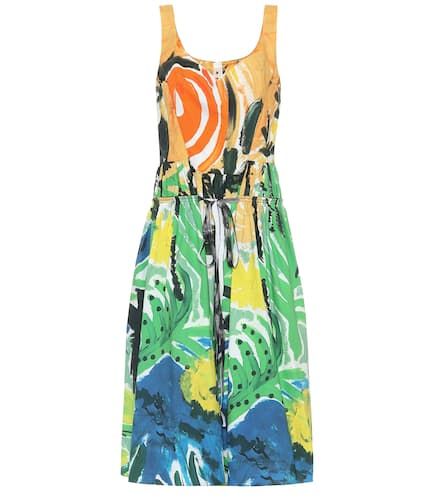 Vestido midi de algodón estampado - Marni - Modalova