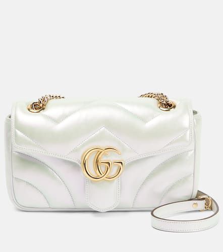GG Marmont Small leather shoulder bag - Gucci - Modalova