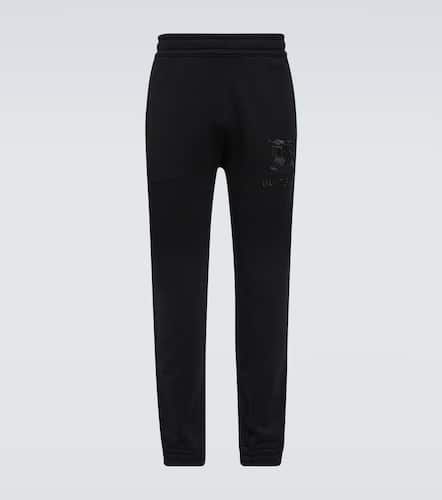 Embroidered cotton sweatpants - Burberry - Modalova