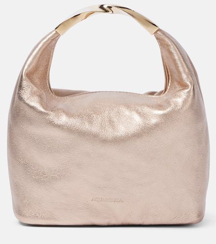 Borsa Twist Mini in pelle metallizzata - Aquazzura - Modalova