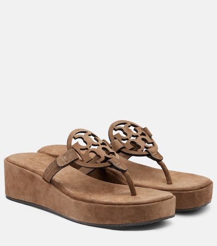 Miller 25 suede thong sandals - Tory Burch - Modalova