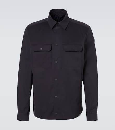 Moncler Cotton gabardine overshirt - Moncler - Modalova