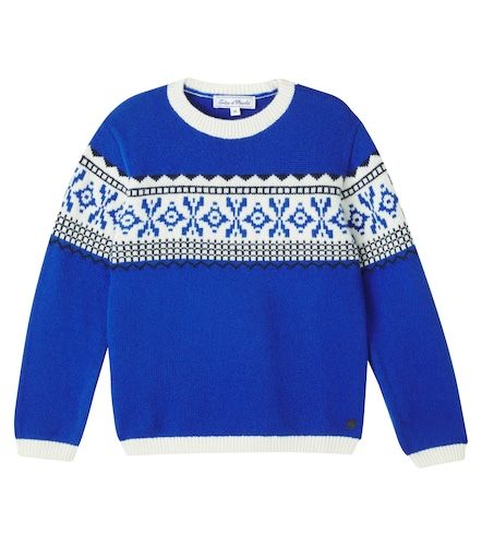 Pullover in lana jacquard - Tartine et Chocolat - Modalova