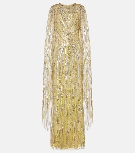 Vestido de fiesta Elio adornado con capa - Jenny Packham - Modalova