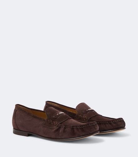 Fendi Mocassini Scrunch in suede - Fendi - Modalova