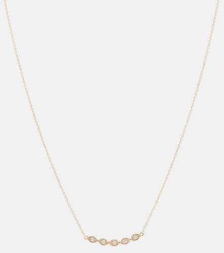 Halskette aus 14kt Gelbgold mit Diamanten - Sydney Evan - Modalova