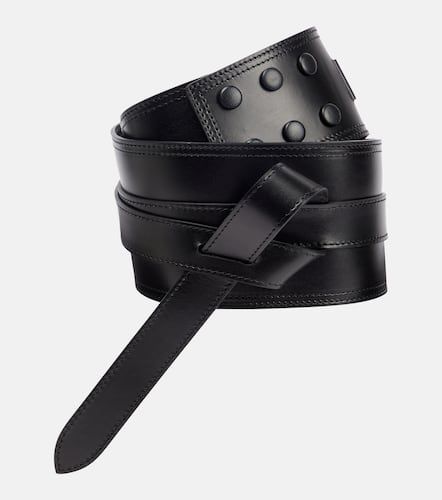 Moshy knotted leather belt - Isabel Marant - Modalova