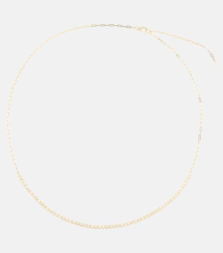 Halskette Drop Shot aus 10kt Gelbgold mit Diamanten - Stone and Strand - Modalova