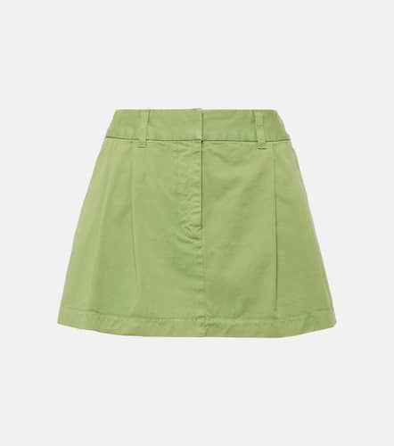 Cotton canvas miniskirt - Stella McCartney - Modalova