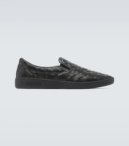 Sawyer leather slip-on sneakers - Bottega Veneta - Modalova