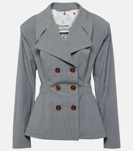 Gingham cotton jacket - Vivienne Westwood - Modalova