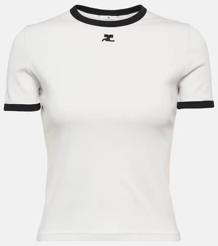 Courrèges Reedition logo cotton T-shirt - Courreges - Modalova