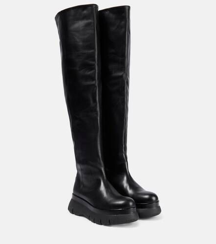 Malyx leather over-the-knee boots - Isabel Marant - Modalova