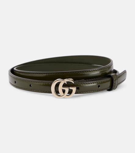 Gucci Cinturón de piel con GG - Gucci - Modalova