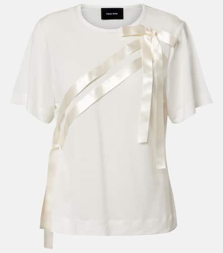 T-shirt in jersey con fiocco - Simone Rocha - Modalova