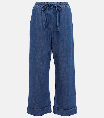 Pantaloni di jeans a gamba larga - Valentino - Modalova