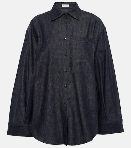 Giacca camicia di jeans - Brunello Cucinelli - Modalova