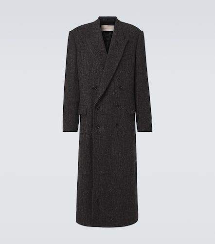 Herringbone wool coat - Dries Van Noten - Modalova