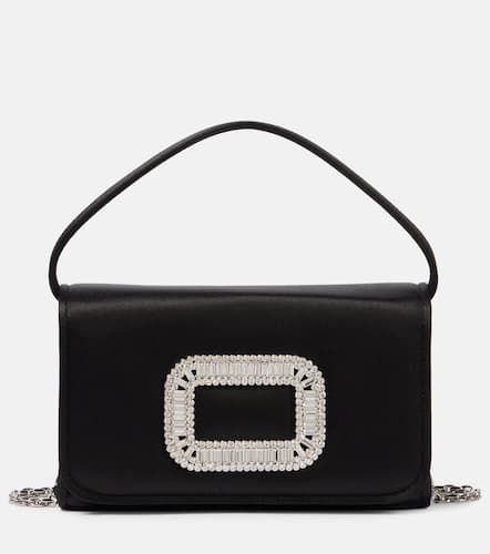 Bolso al hombro Pilgrim Micro de satén adornado - Roger Vivier - Modalova