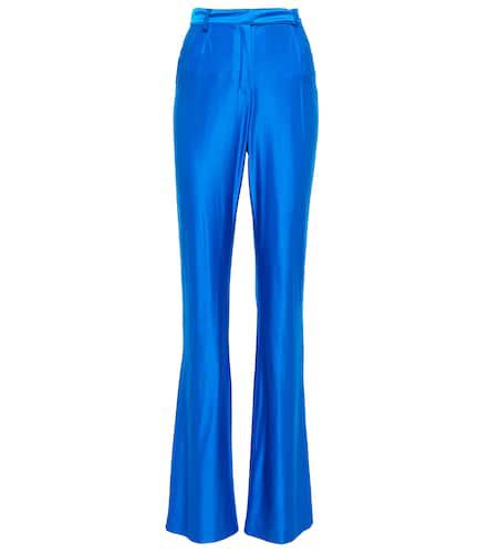 High-Rise-Hose aus Satin - Alexandre Vauthier - Modalova