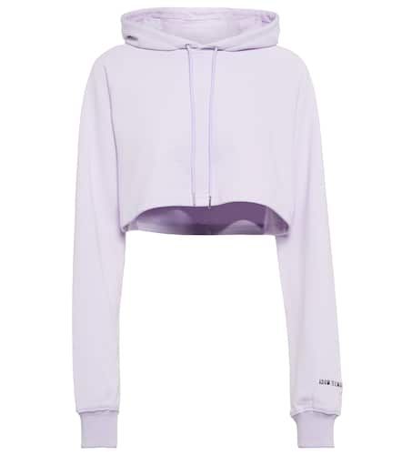 Cropped-Hoodie aus einem Baumwollgemisch - Adam Selman Sport - Modalova