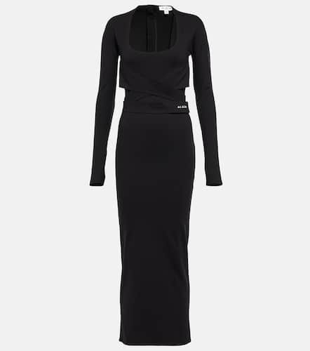 Alaïa Vestido midi de jersey - Alaia - Modalova