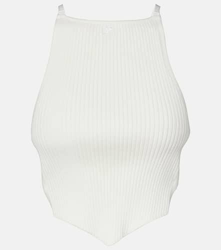 Courrèges Tank top de punto acanalado - Courreges - Modalova