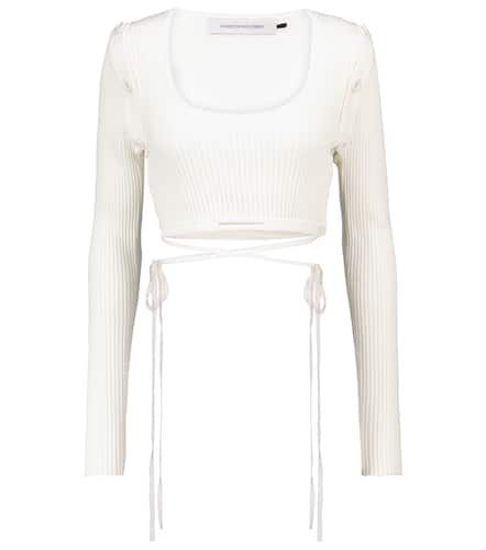 Cropped-Top aus Rippstrick - Christopher Esber - Modalova