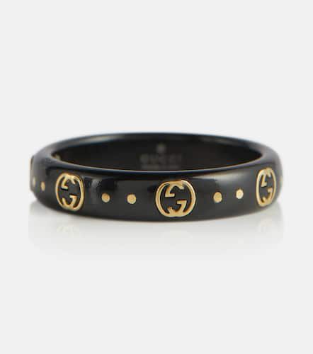 Icon Ring aus 18kt Gold und Korund - Gucci - Modalova
