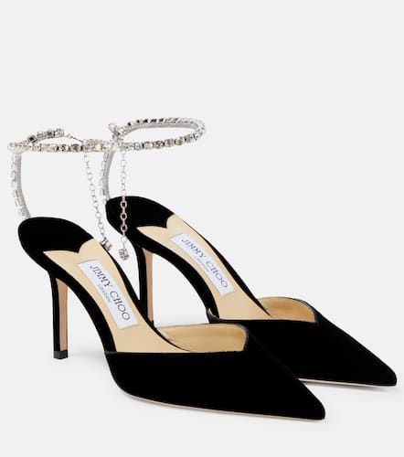 Salones Saeda 85 de terciopelo - Jimmy Choo - Modalova