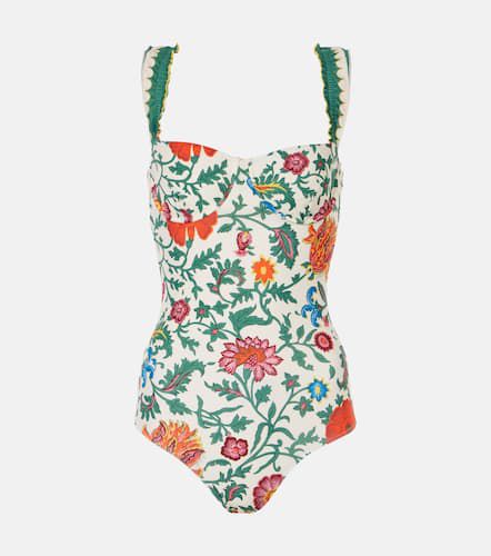 Boop ruffled floral swimsuit - La DoubleJ - Modalova