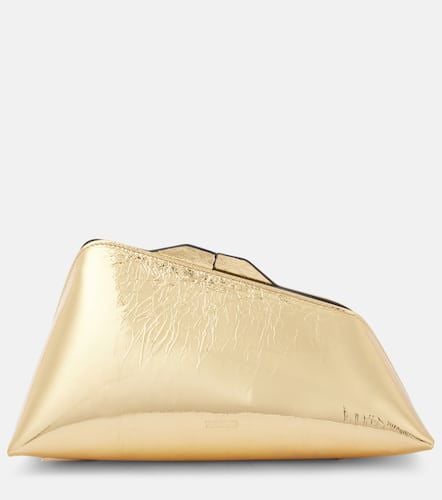 PM Small metallic leather clutch - The Attico - Modalova