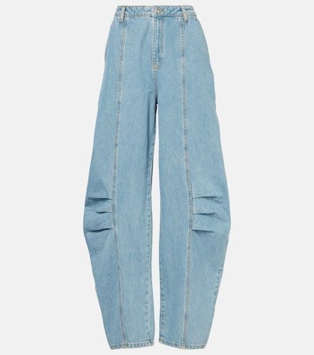 Rotate High-rise barrel-leg jeans - Rotate - Modalova