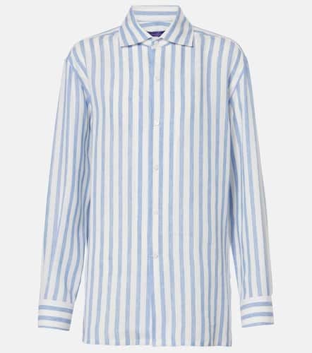 Striped linen shirt - Ralph Lauren Collection - Modalova