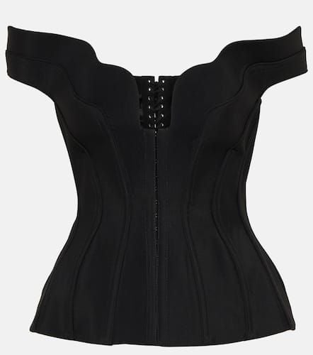 Mugler Top con paneles - Mugler - Modalova