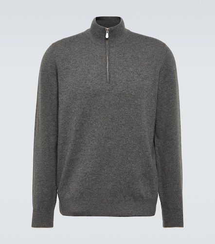 Cashmere half-zip sweater - Brunello Cucinelli - Modalova