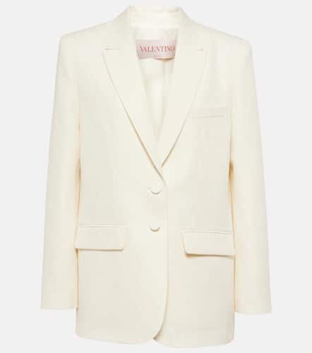 Blazer in Crepe Couture Toile Iconographe - Valentino - Modalova