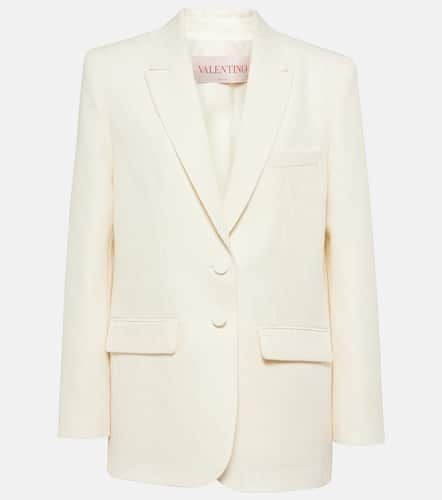 Blazer Toile Iconographe aus Crepe Couture - Valentino - Modalova