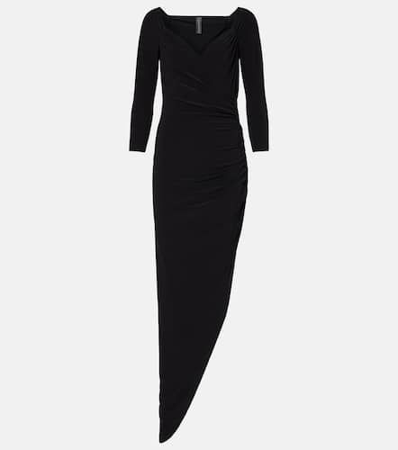 Asymmetrical off-shoulder gown - Norma Kamali - Modalova