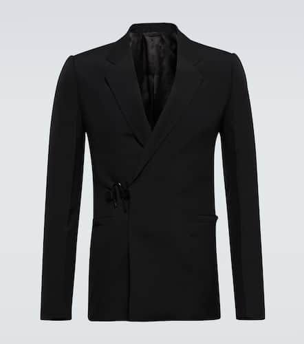Slim-fit technical wool suit jacket - Givenchy - Modalova